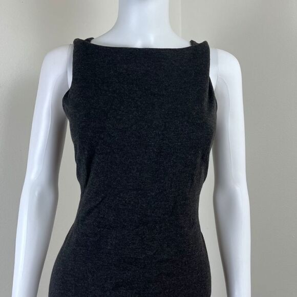 M.M.Lafleur The Lydia Women Size 10 Gray Sleevless Sheath Mini Dress Minimalist - Picture 9 of 17